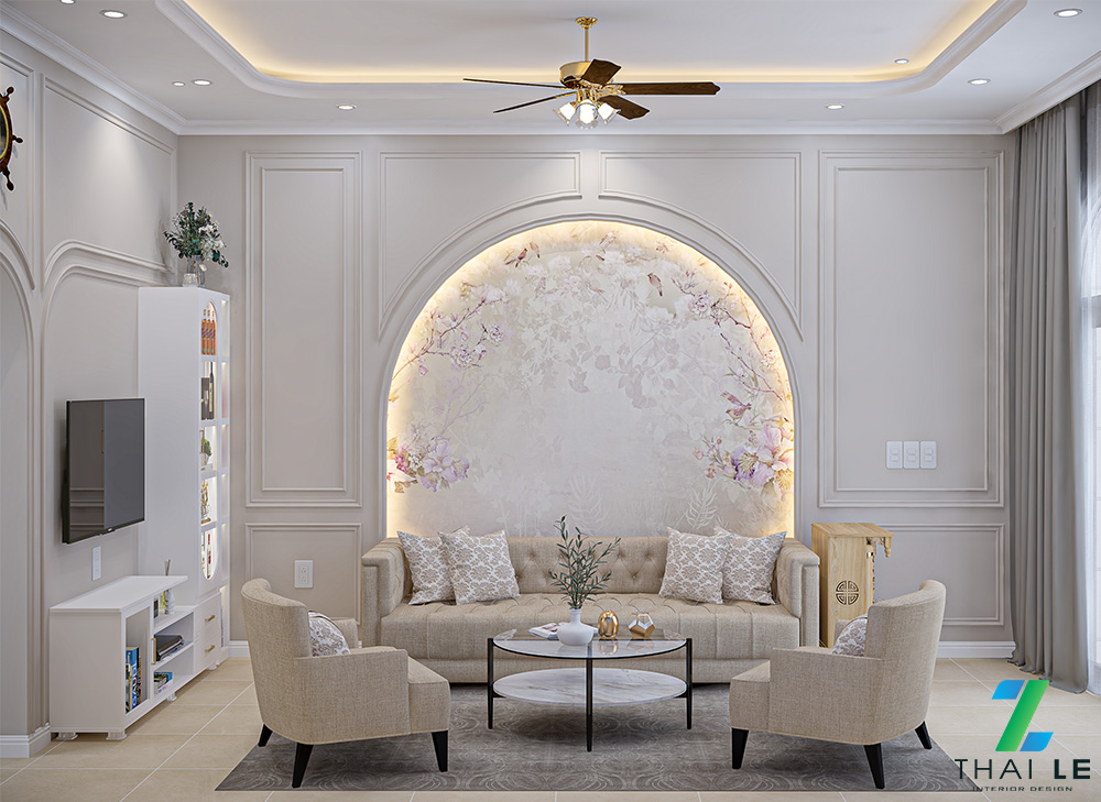 Thiết kế nội thất biệt thự Khổng Tử Long Khánh